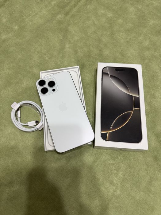 Айфон 16 Про Макс 256 ГБ iPhone 16 Pro Max 93 % АКБ ВСЕ РАБОТАЕТ