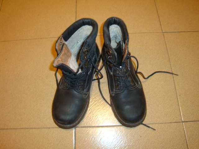 Детски зимни боти естествена кожа