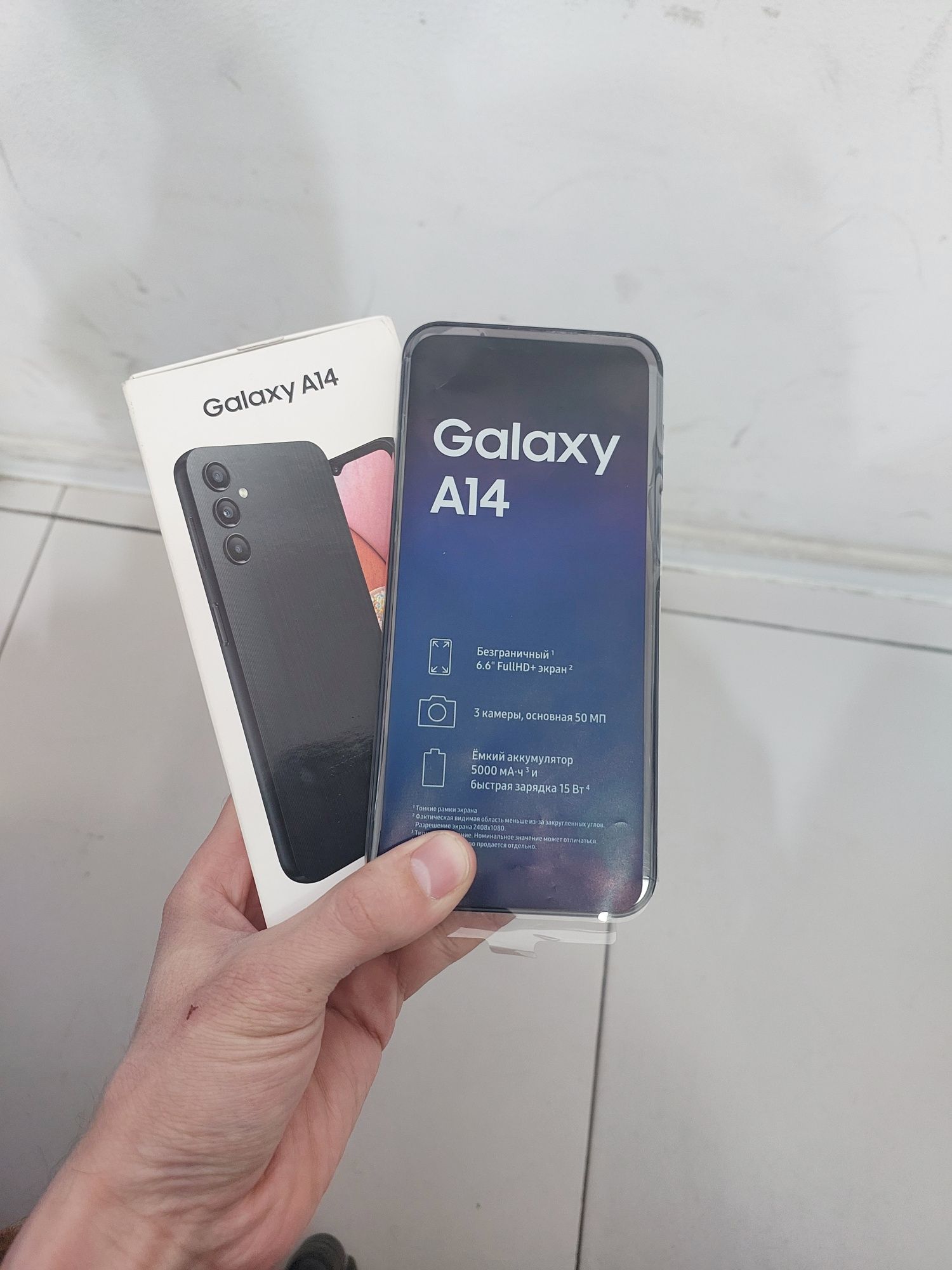 Samsung A14. 6 128 kafolati bilan