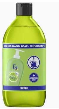 Rezerva sapun lichid Fa Hygiene&Fresh Lime, efect antibacterian, 385ml