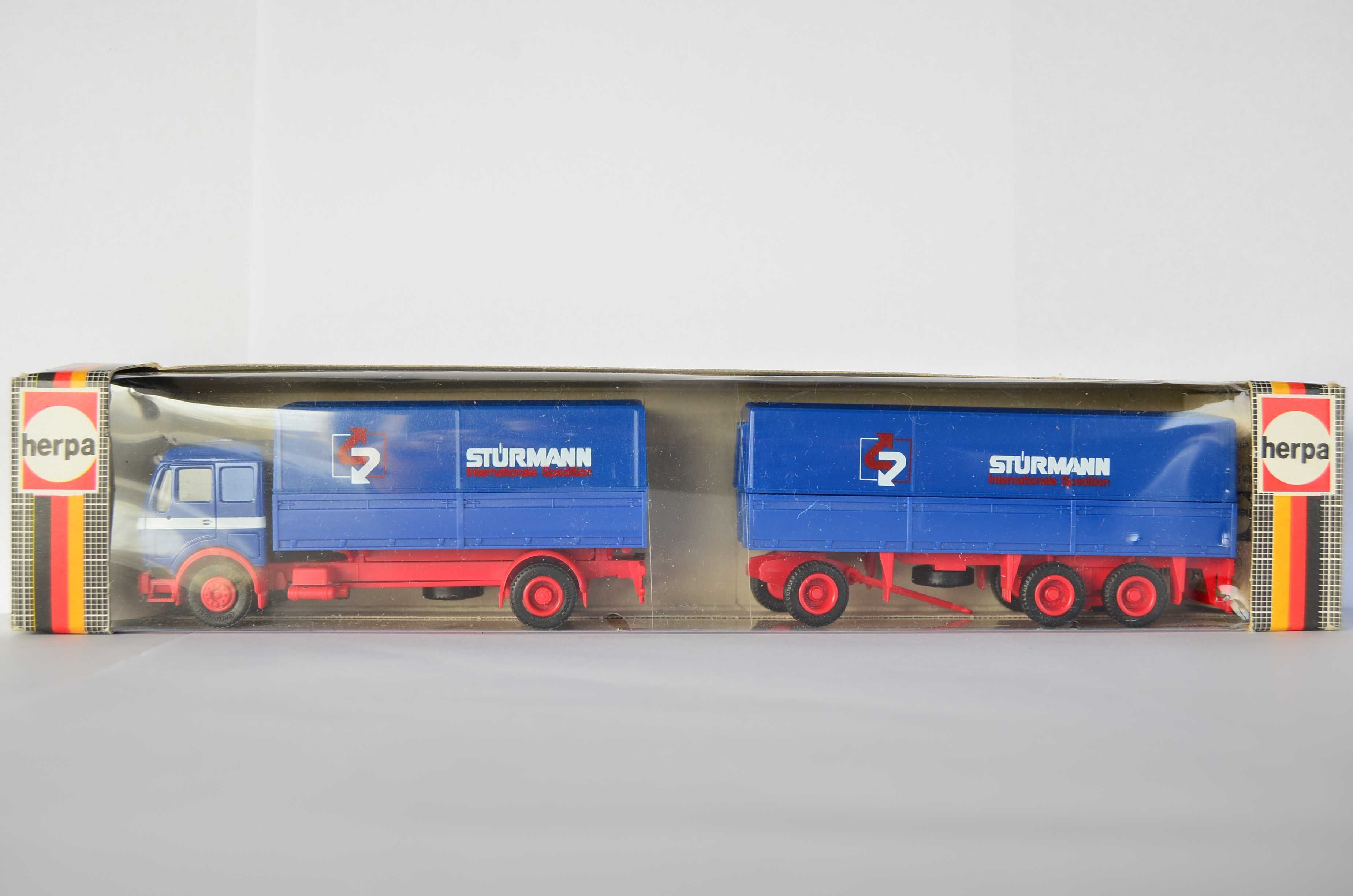 Macheta camion Mercedes - Benz NG, Herpa, Scara 1:87 H0