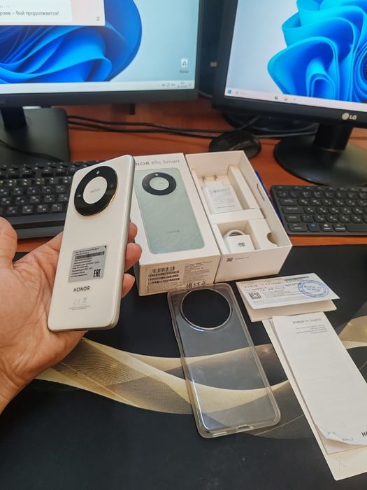 Honor X9c 8/256gb(2025)1oylik telefon ideal iwlawi zur aybi yuq tozza