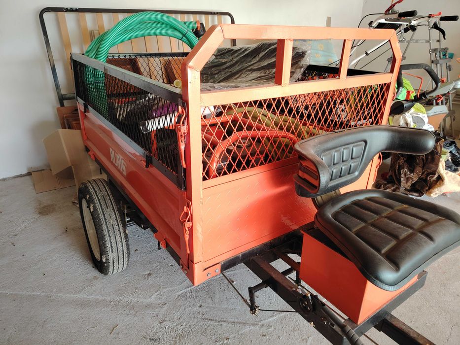 Motocultor Ruris 918 18cp si remorca