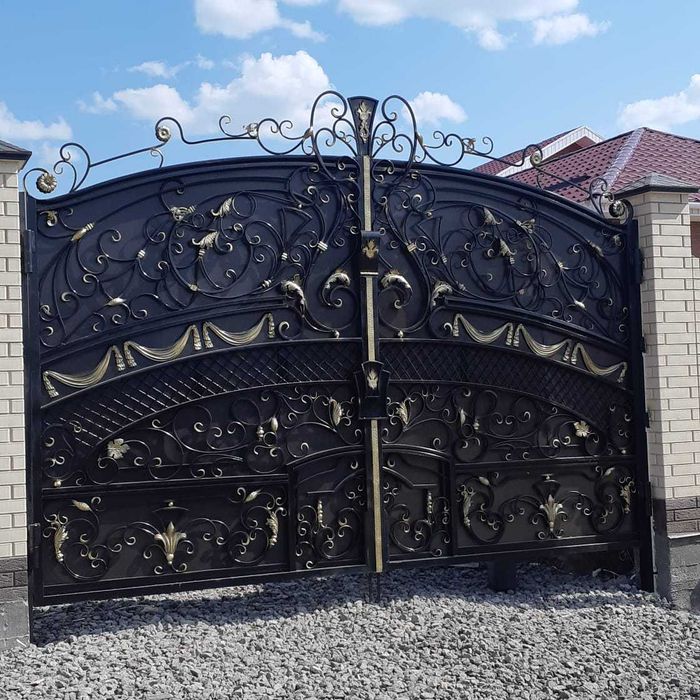 Сварочный кузнечный цех изготовление ворот решеток перил козырьков