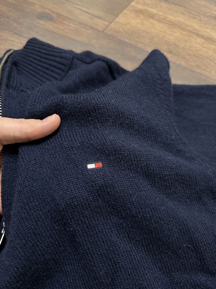 Tommy Hilfiger - вълнен мъжки пуловер