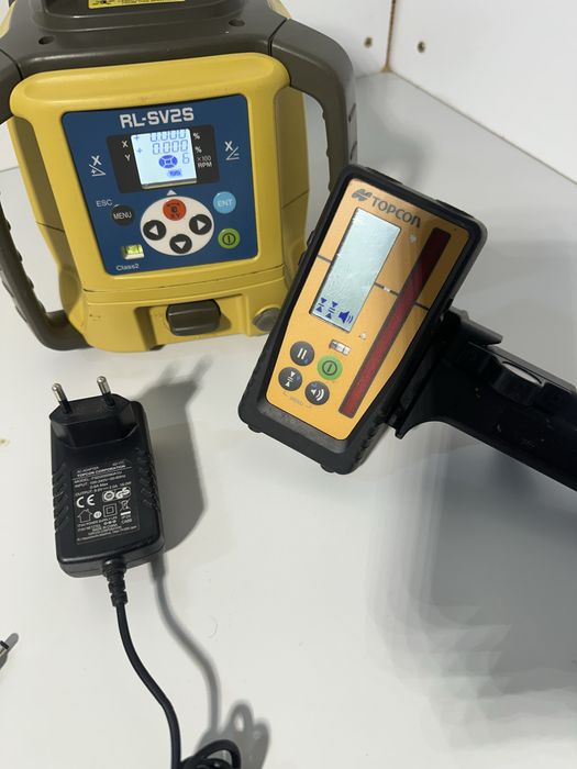 Topcon RL-SV2S laser exterior dubla panta
