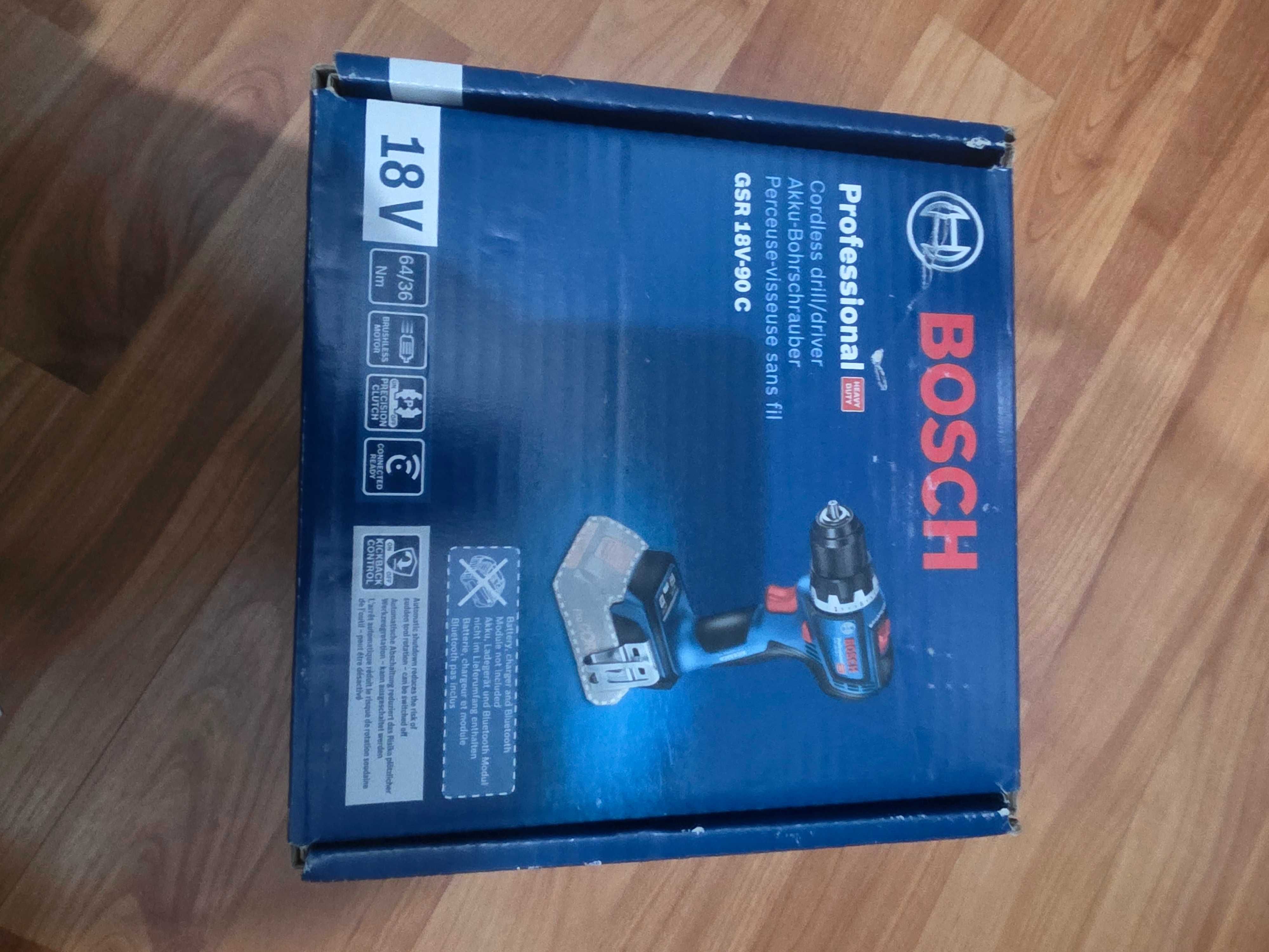 Masina de gaurit si insurubat Bosch Professional GSR 18V-90 C