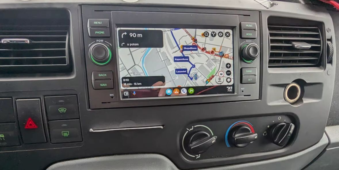 Navigatie Android Ford Kuga Focus Transit C max Fiesta CARPLAY 1-8GB