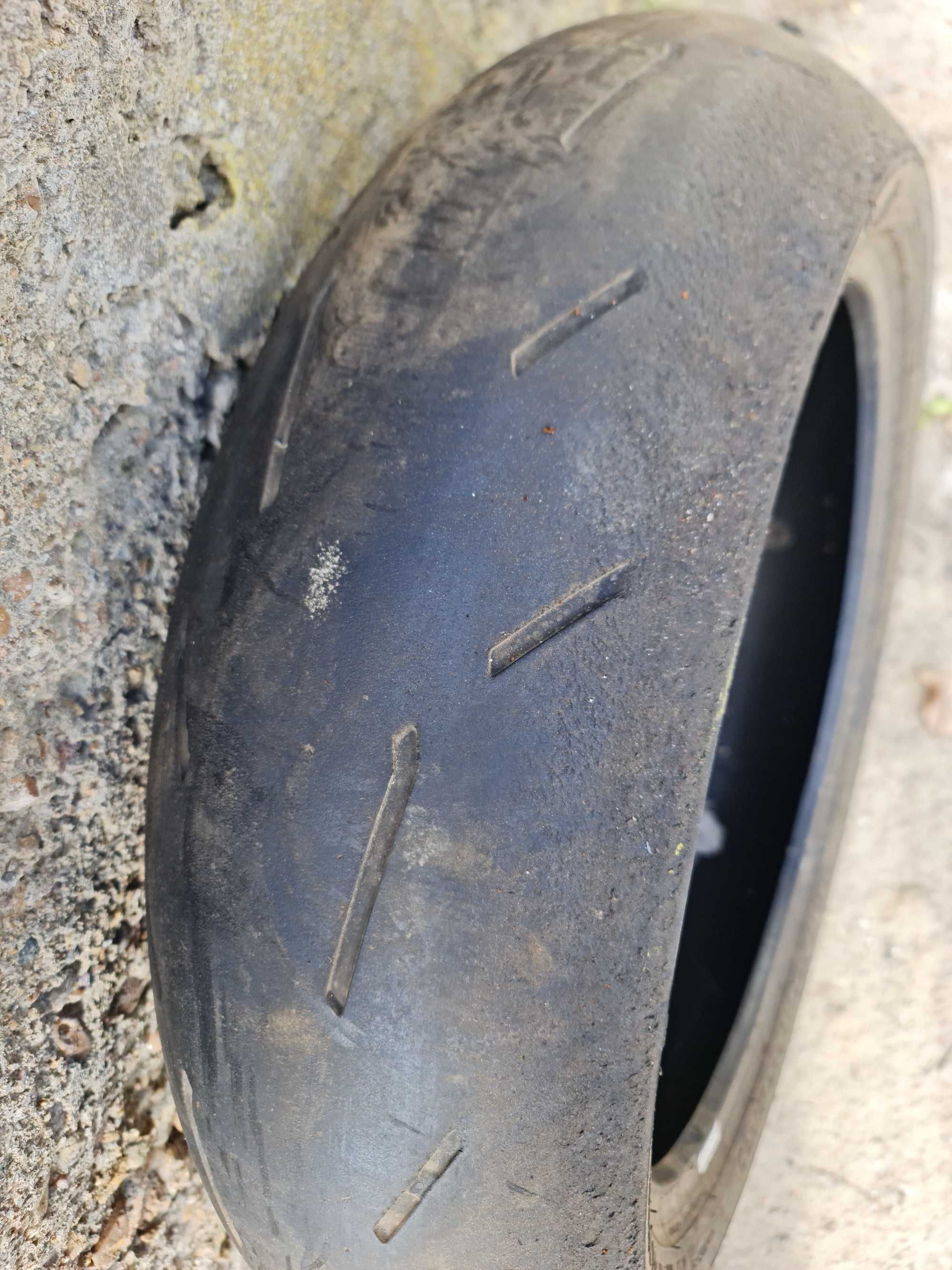 Полуслик комплект Pirelli Supercorsa 190/55/17,Dunlop d213 120/70/17