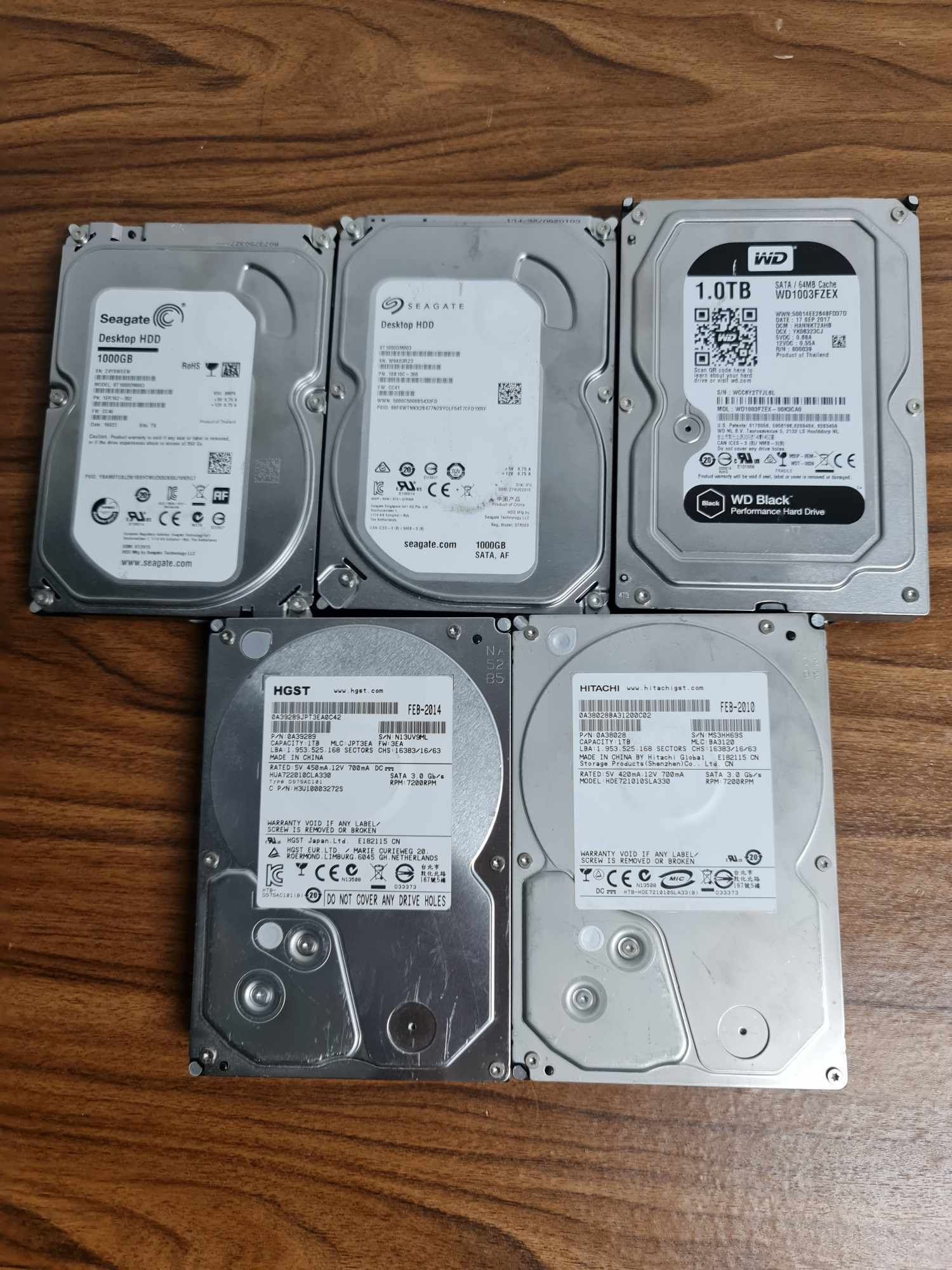 Hard disk uri la 65 lei de 1 tb