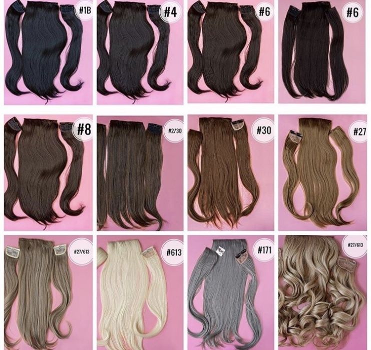 Волосы на заколках,можно крутить и выпрямлять,придают длину и густоту