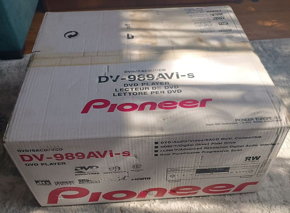 Продам DVD AUDIO/SACD player Pioneer DV-989 AVi