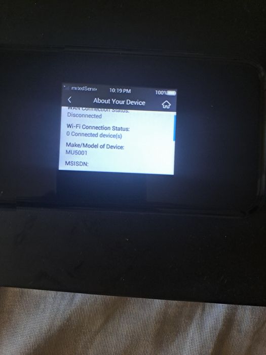 ZTE MU5001 WiFi6 wireless 5G/4G Router Zte

Produs impecabil 

Detalii