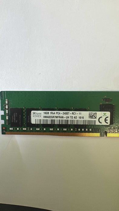 Memorii ram 16gb ddr4 ecc workstation server samsung hynix micron