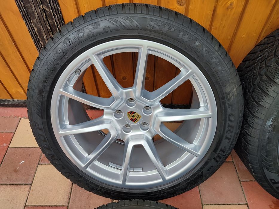 Jante originale Porsche Maccan 2 lățimi 295 40/265 45R20 iarnă Dunlop