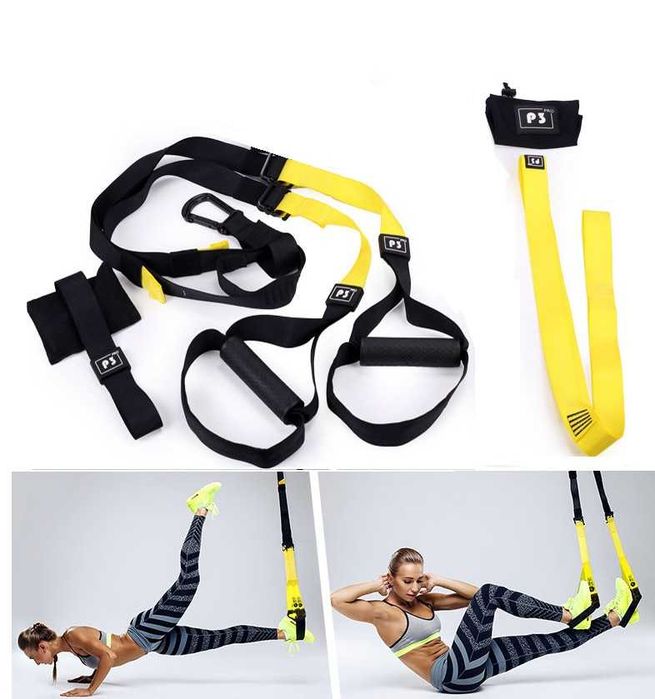 CrossFIT комплект за тренировка - ремъци с ръкохватки