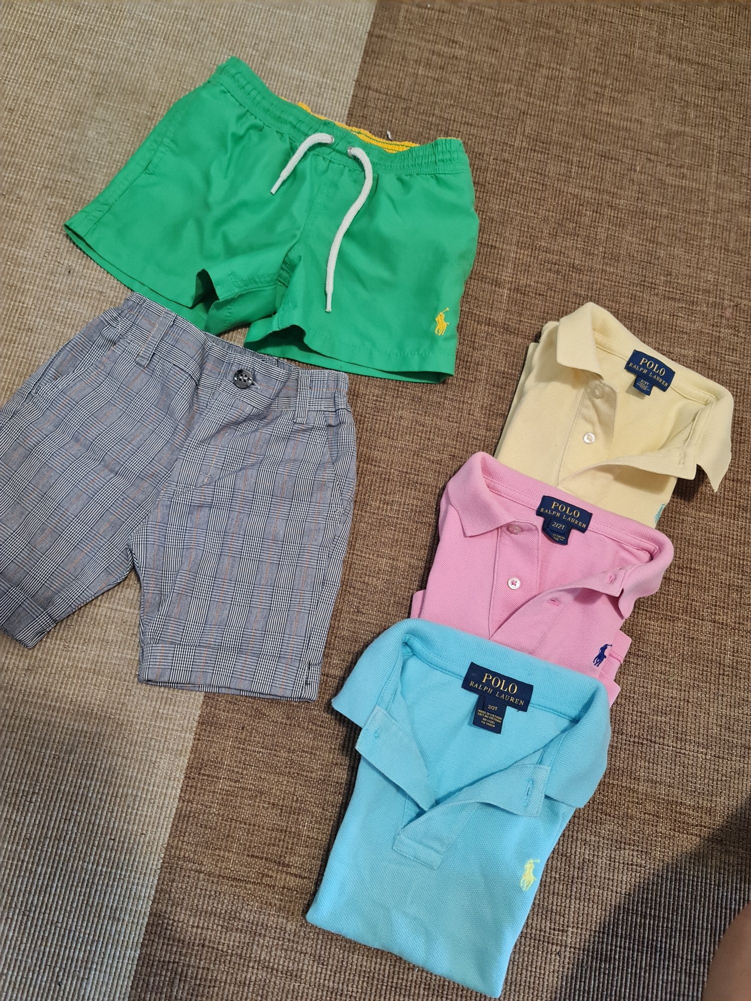 Марков сет за малък господин Polo Ralph Lauren (бански, тениски))