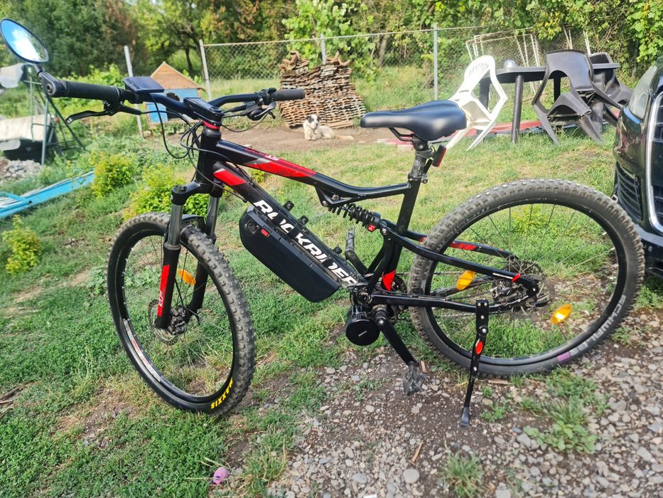 Bicicleta electrica Rokrider 530S full suspsie motor Bafang 750W