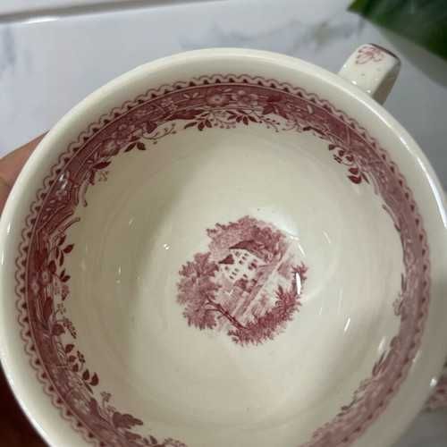 Чинии за предястие и чаши Villeroy and Boch, витринни, комплект 5+6