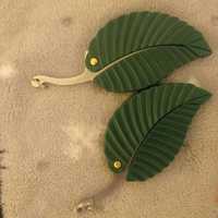 Mini cutit pliabil/briceag indian Leaf, otel inoxidabil