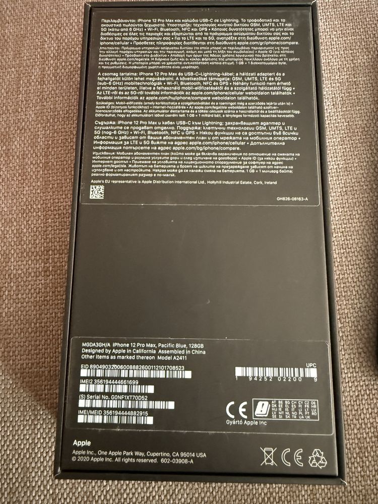 IPhone 12 pro max 128 gb