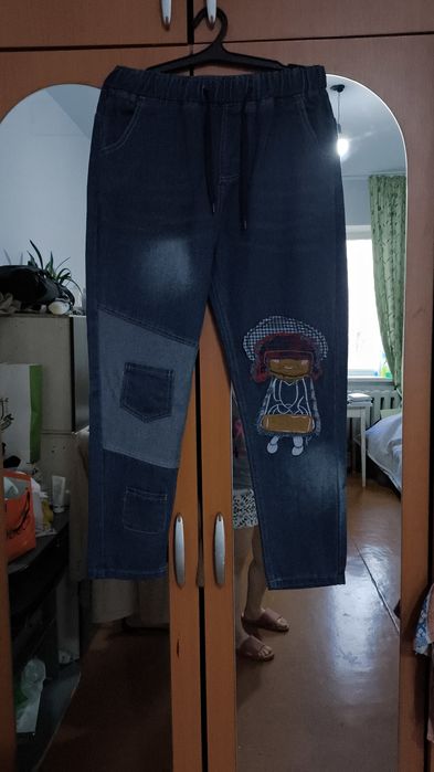 Джинсы в ретро стиле