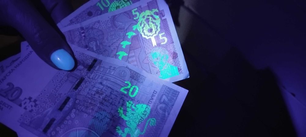 UV фенерче с щипка за писалка детектор за фалшиви банкноти UV лампа