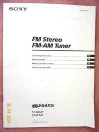Vand TUNER (Radio) stereo Sony ST-SB920-QS