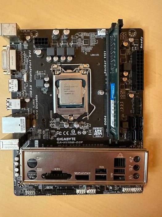 Super OFERTA Kit Placa de baza Gigabyte H110 Intel i5 6600 + 16gb DDR4