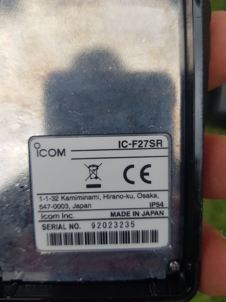 Statii radio profesionale  icom ic -f27 sr