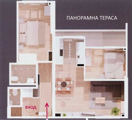 Продава се Тристаен апартамент в София, Белите брези - 90 кв.м за 2667 €/кв.м - Снимка #5