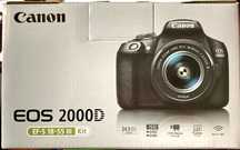 Canon Eos 2000D Kit EF-S 18-55 III
