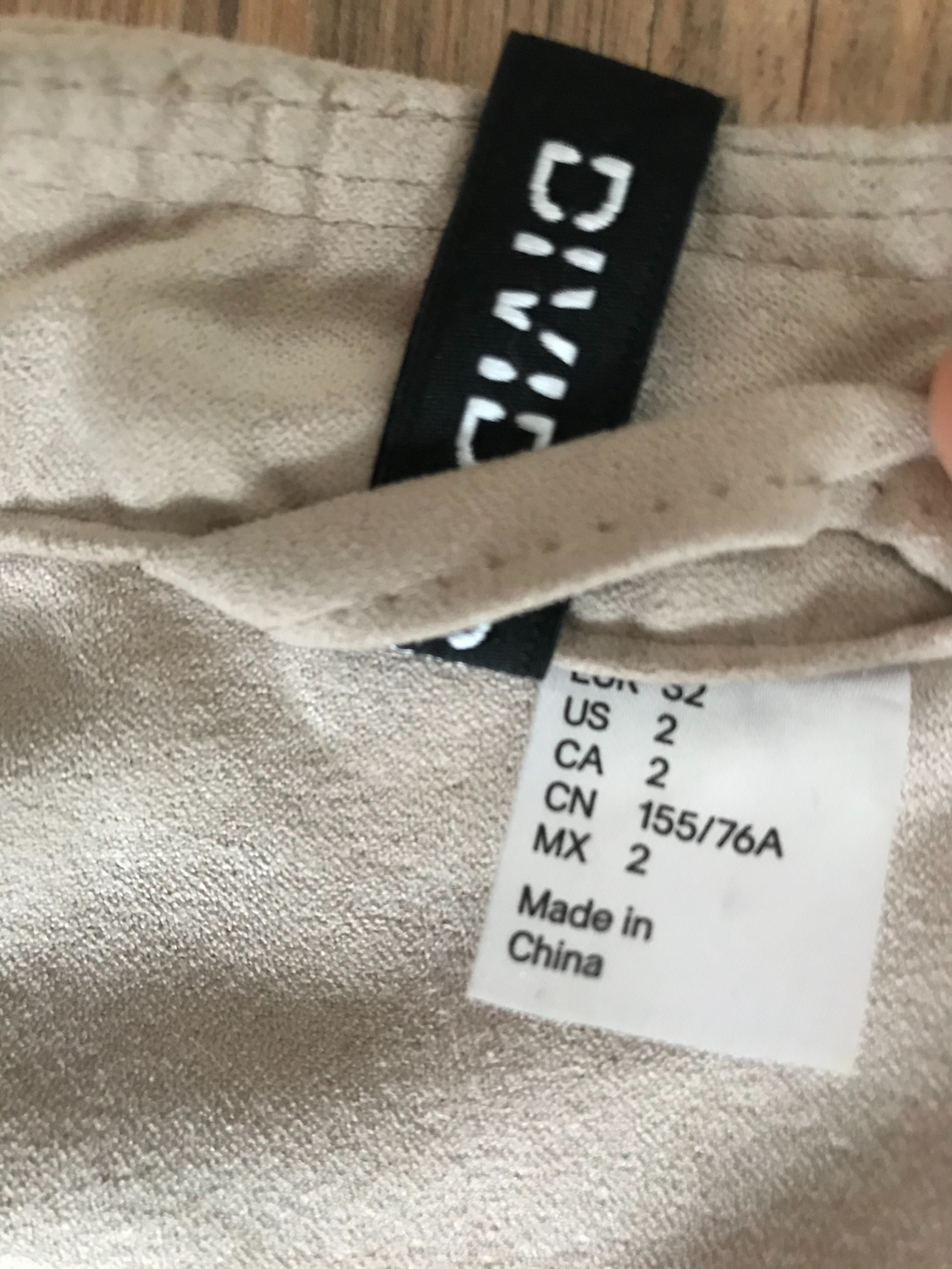 Jacheta H&M-xxs, imitatie piele întoarsă