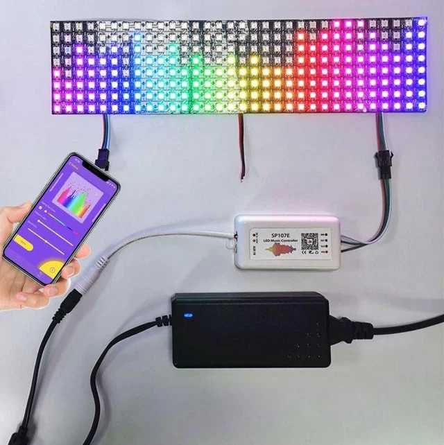 Controler muzical SP107E WIFI, TUYA pentru banda led.