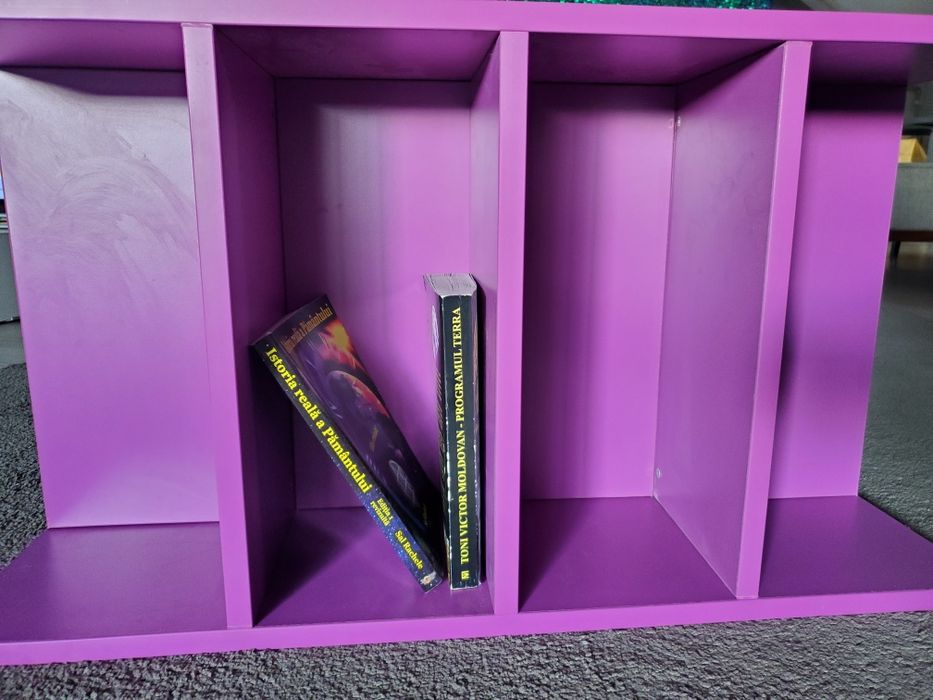 Masă de cafea stil bibliotecă