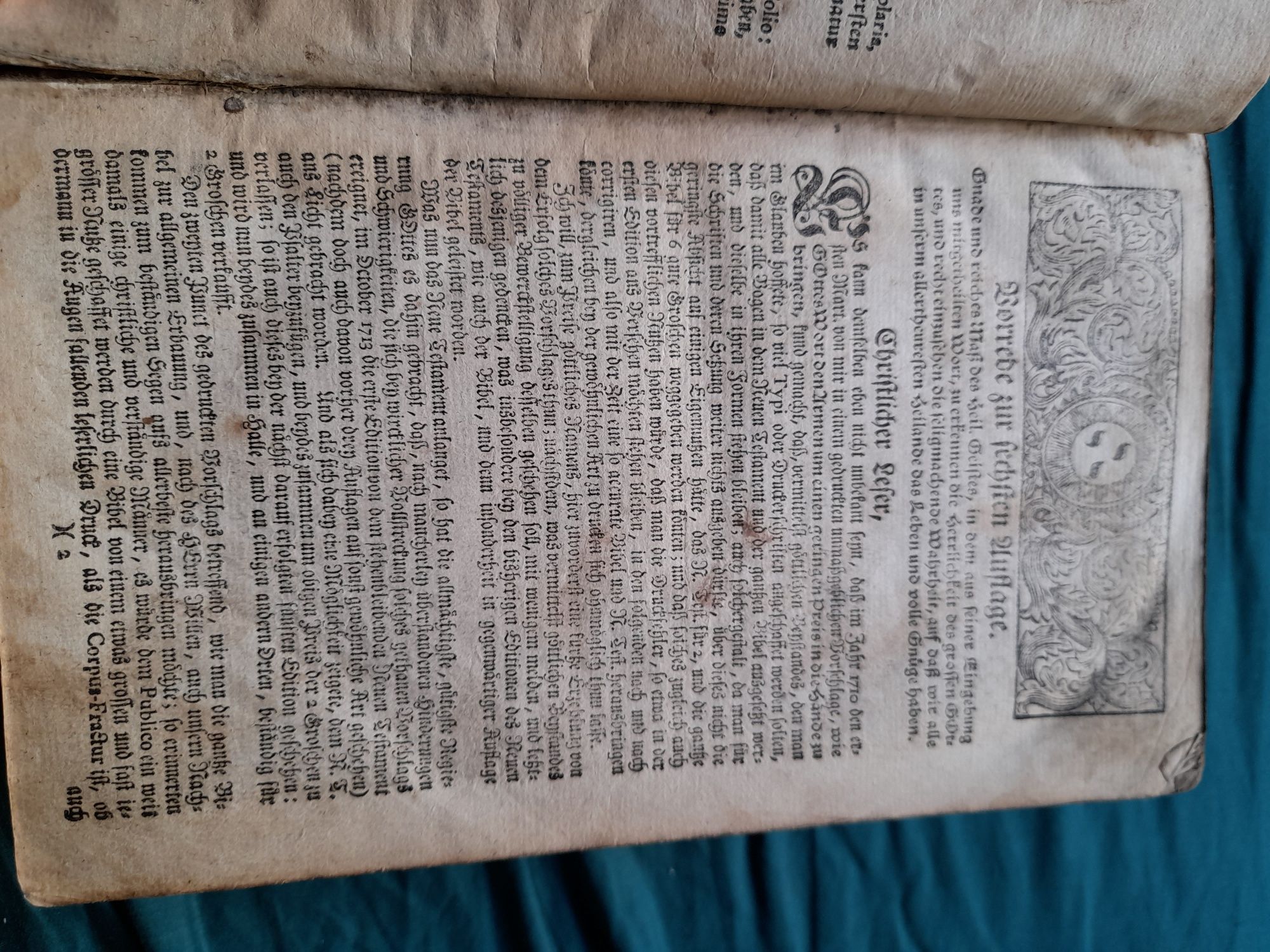 Biblie veche 1765