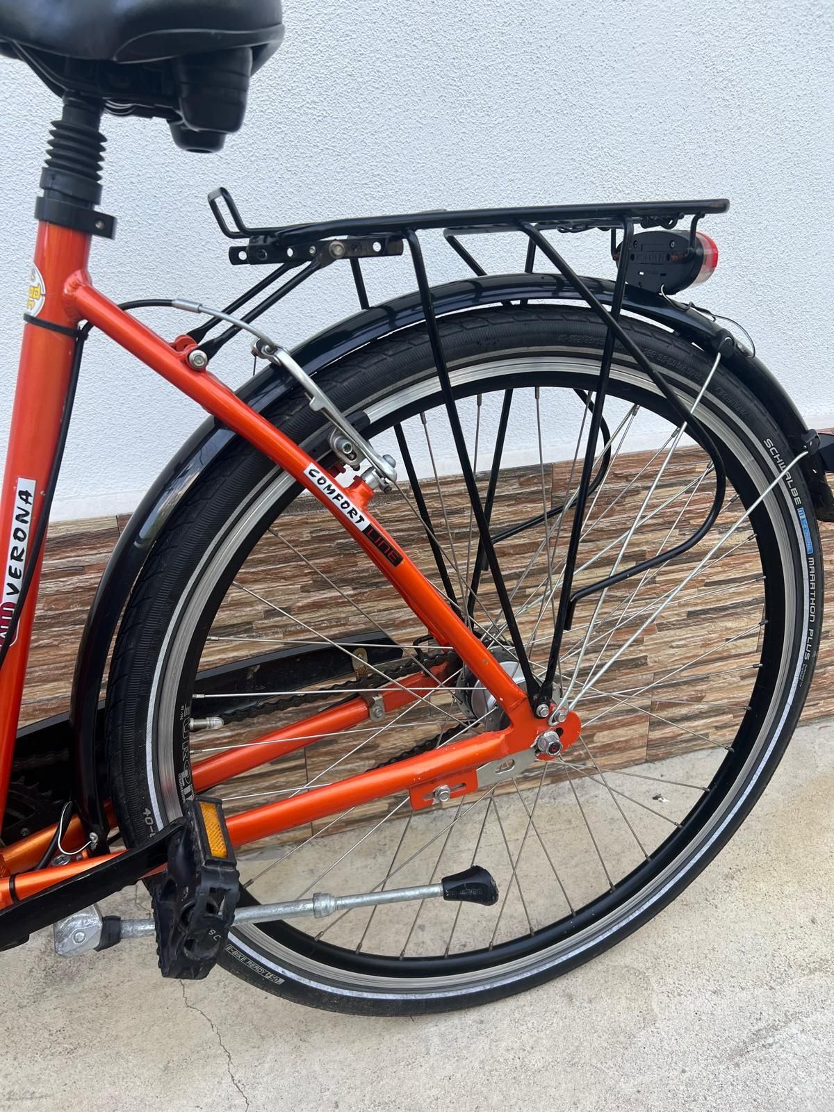 Bicicleta Kunsting comfort line Alu Verona 28" 50cm Dinam in butuc