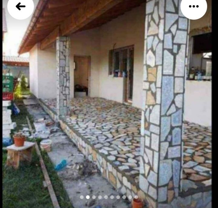 Vînd piatră naturală și montez,