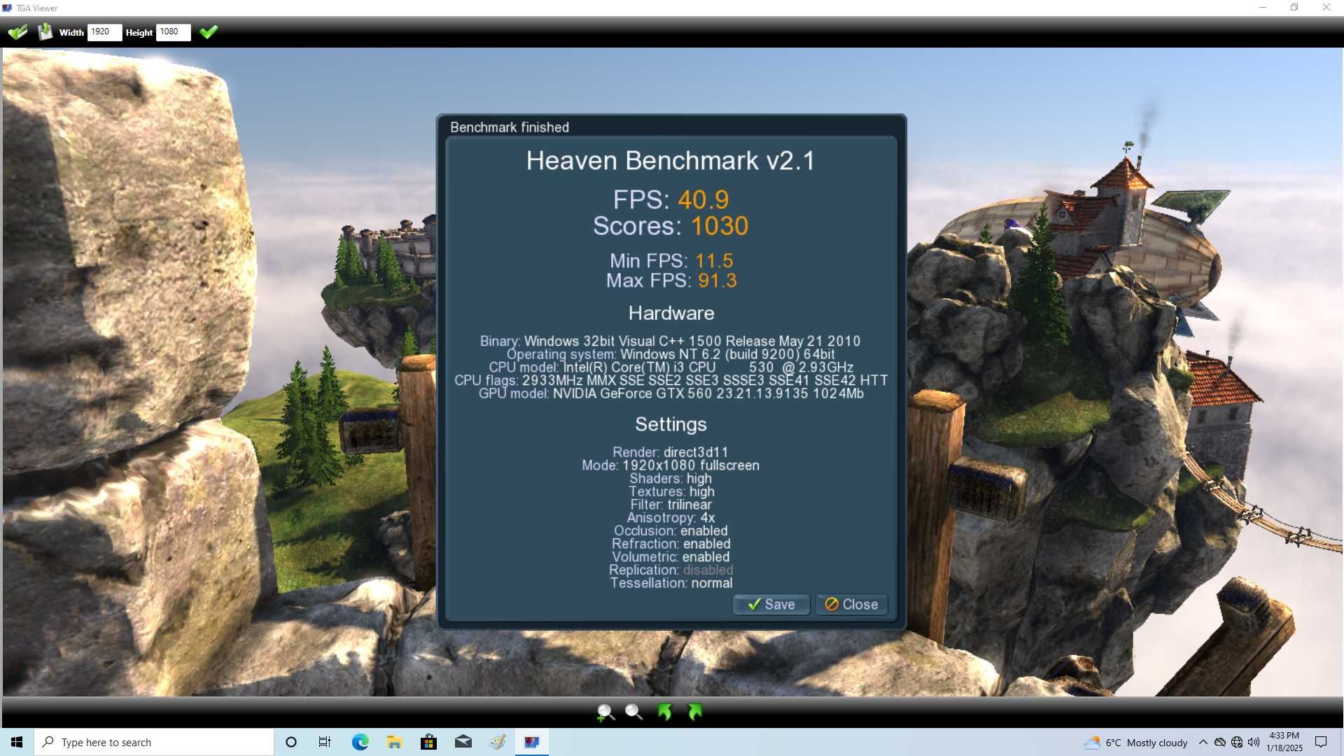 Placa video Nvidia GTX 460,560 1gb ddr5/256 bits DX11