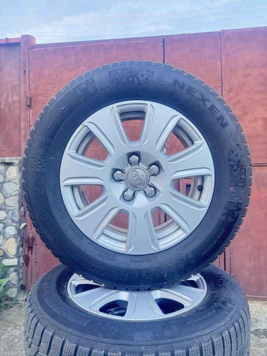 ‼️Jante AUDI 5x112 R16 cu cauciucuri NOI 215/65/16 IARNA, Dot 2023‼️