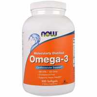 Рыбий жир Омега-3, Now Foods, Omega-3, 500 капсул, омега3