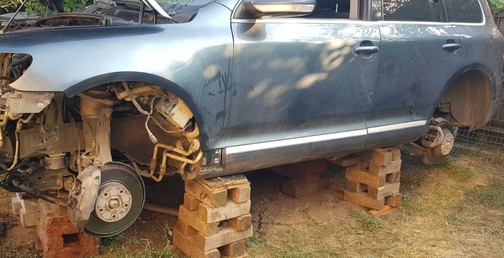 Diferential Caseta directie Fuzeta Pompa ABS Perna aer Touareg 7L 3.0