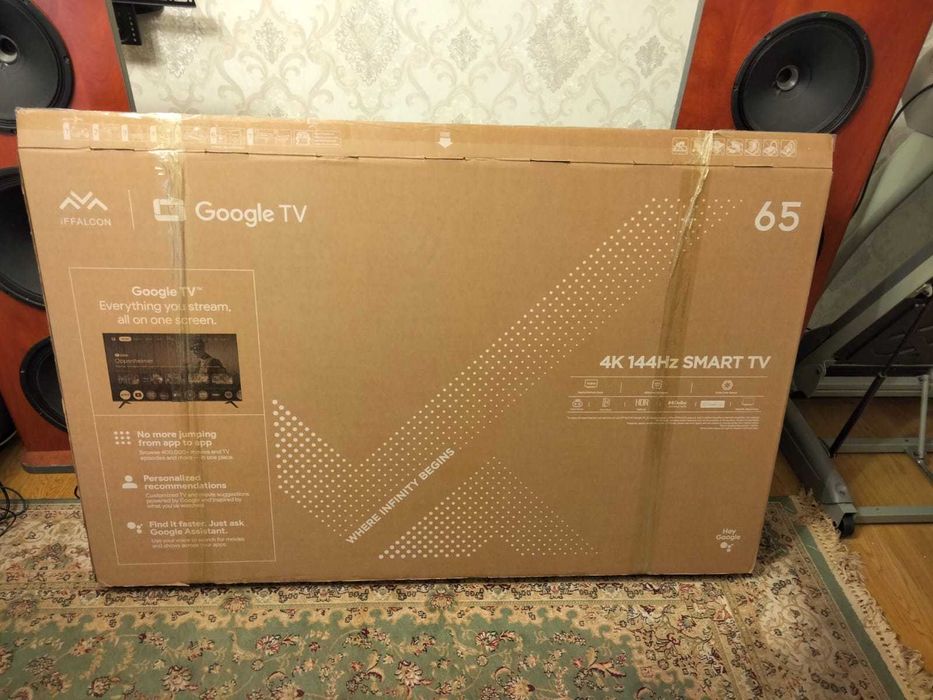 65" (165.1 см) Телевизор iFFALCON 65U75 черный