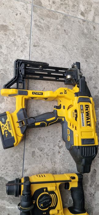 Dewalt rotopercutor, pistol de capse pe acumulator