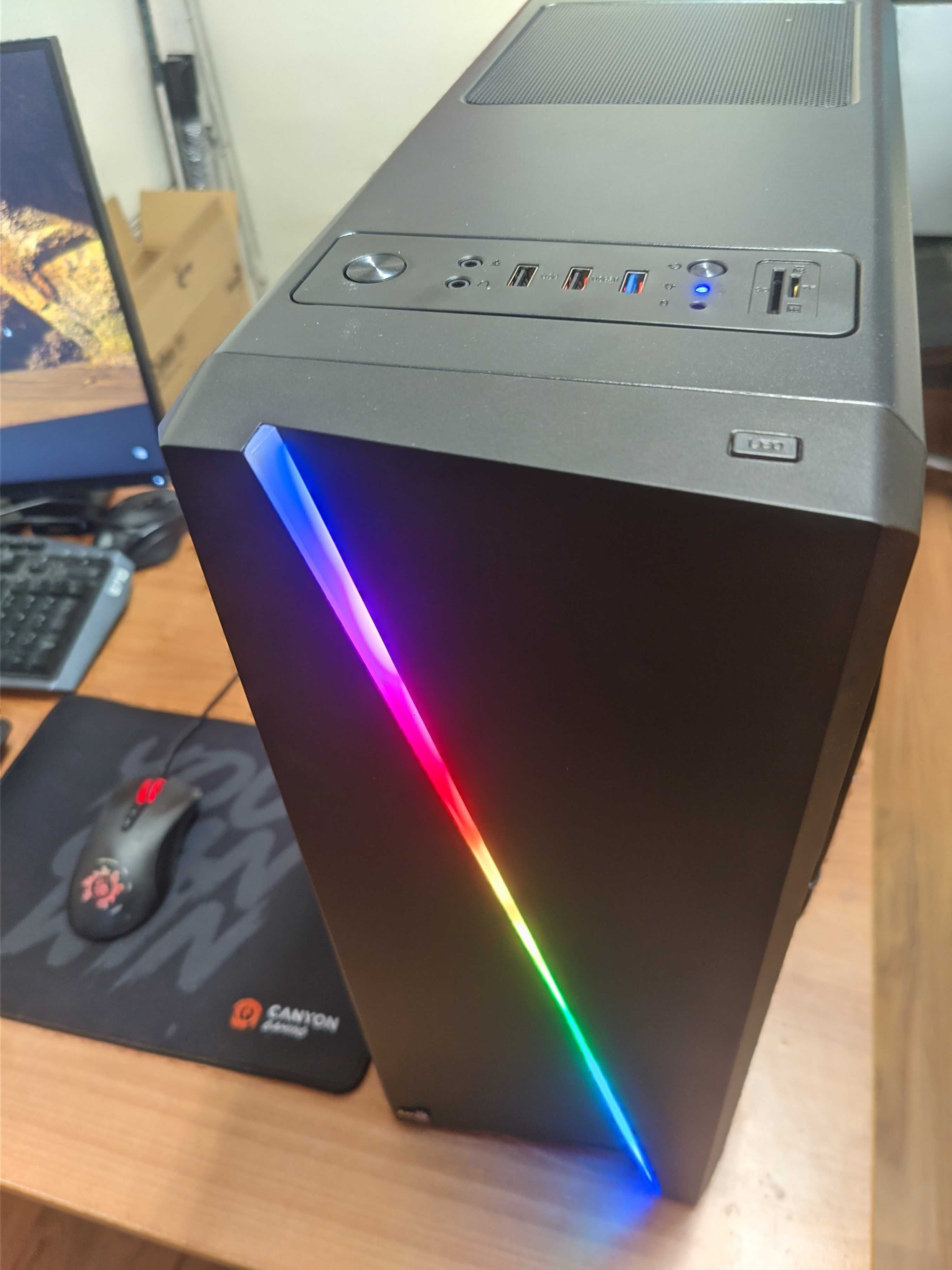 Геймърски компютър Ryzen 5600X B550 Radeon RX7600 32GB m.2 1TB PCI 4.0