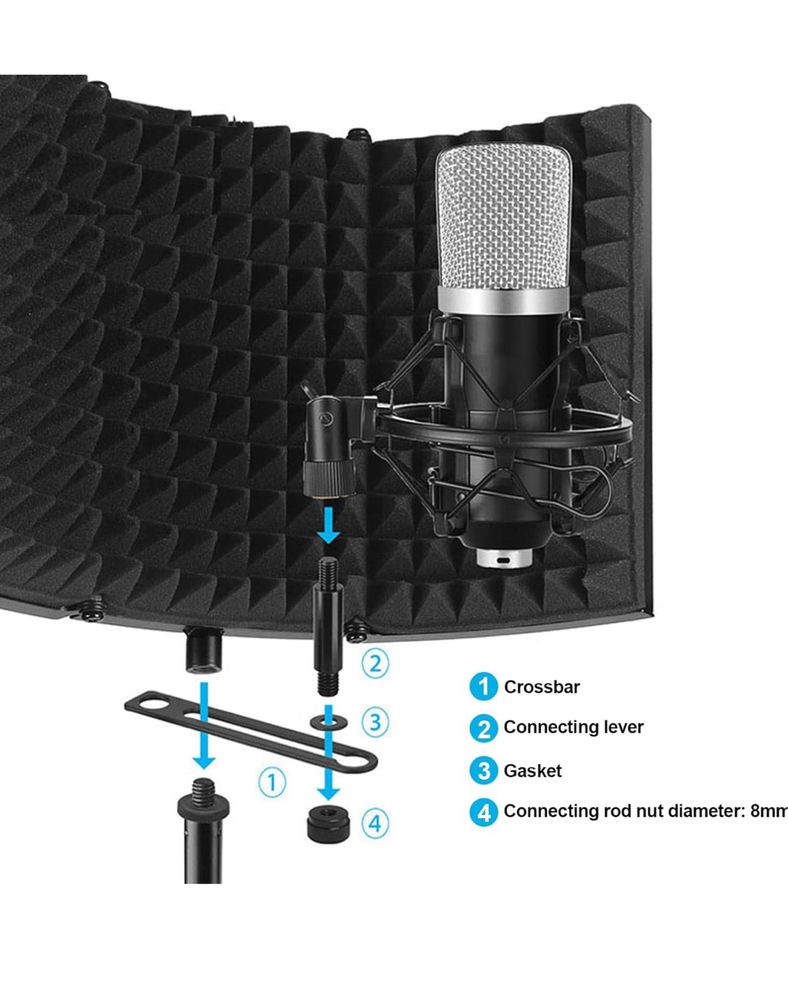 Нов Акустичен Щит за микрофон