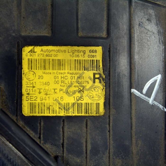 Десен фар Skoda OCTAVIA III (5E5) 2013-2019 ID:108256