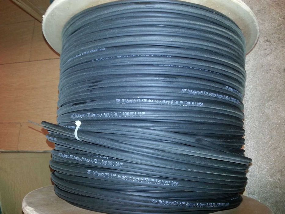 Cablu FTP cupru sufa torsadata autoportant manta exterior protectie UV