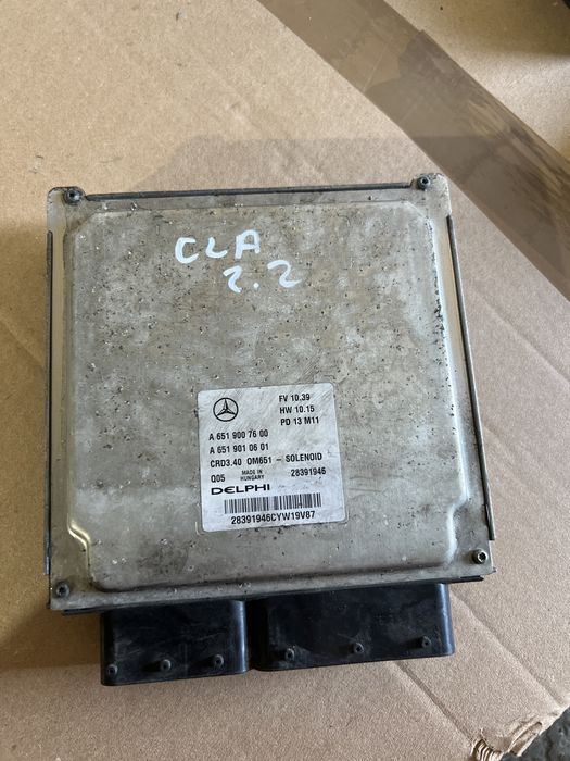 Calculator/Ecu Motor Mercedes CLA/A-Class w176 Cod 6519007600 2.2 CDI