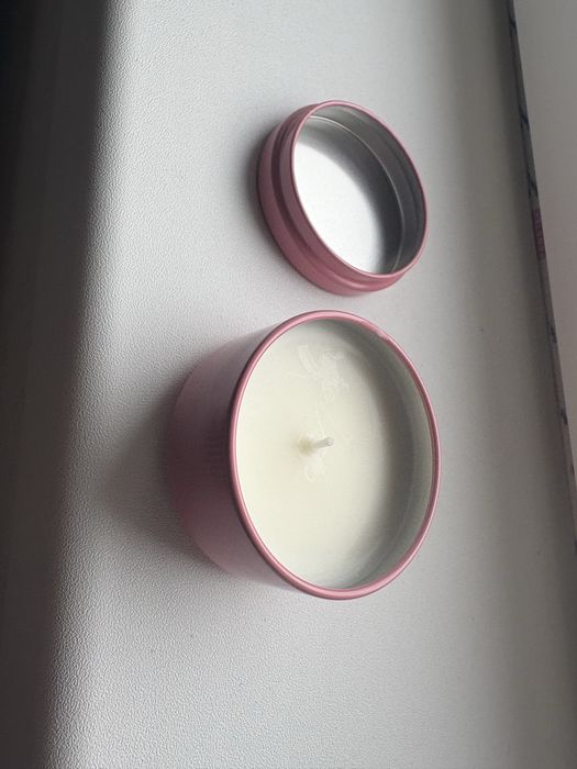 Lumanare fara parfum din ceara de soia